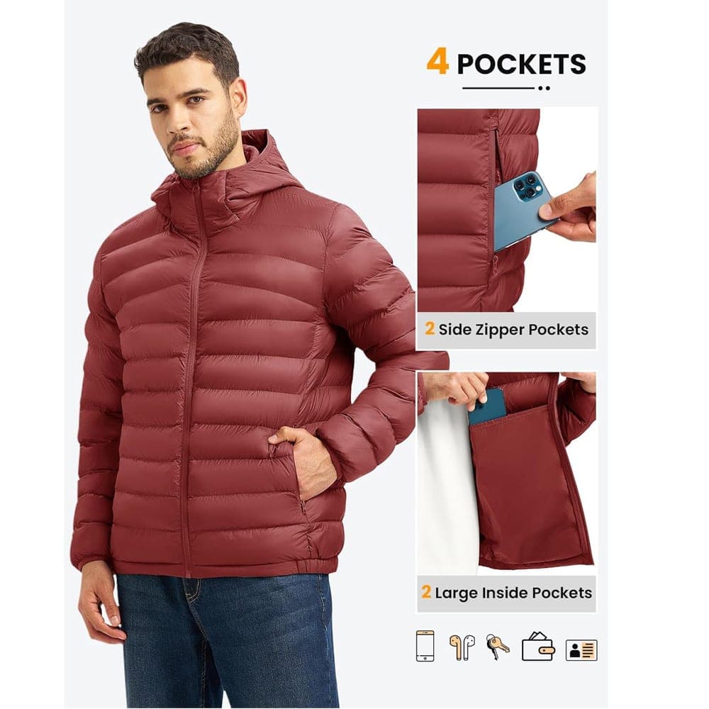 Heavyweight Puffer Jacket view 3