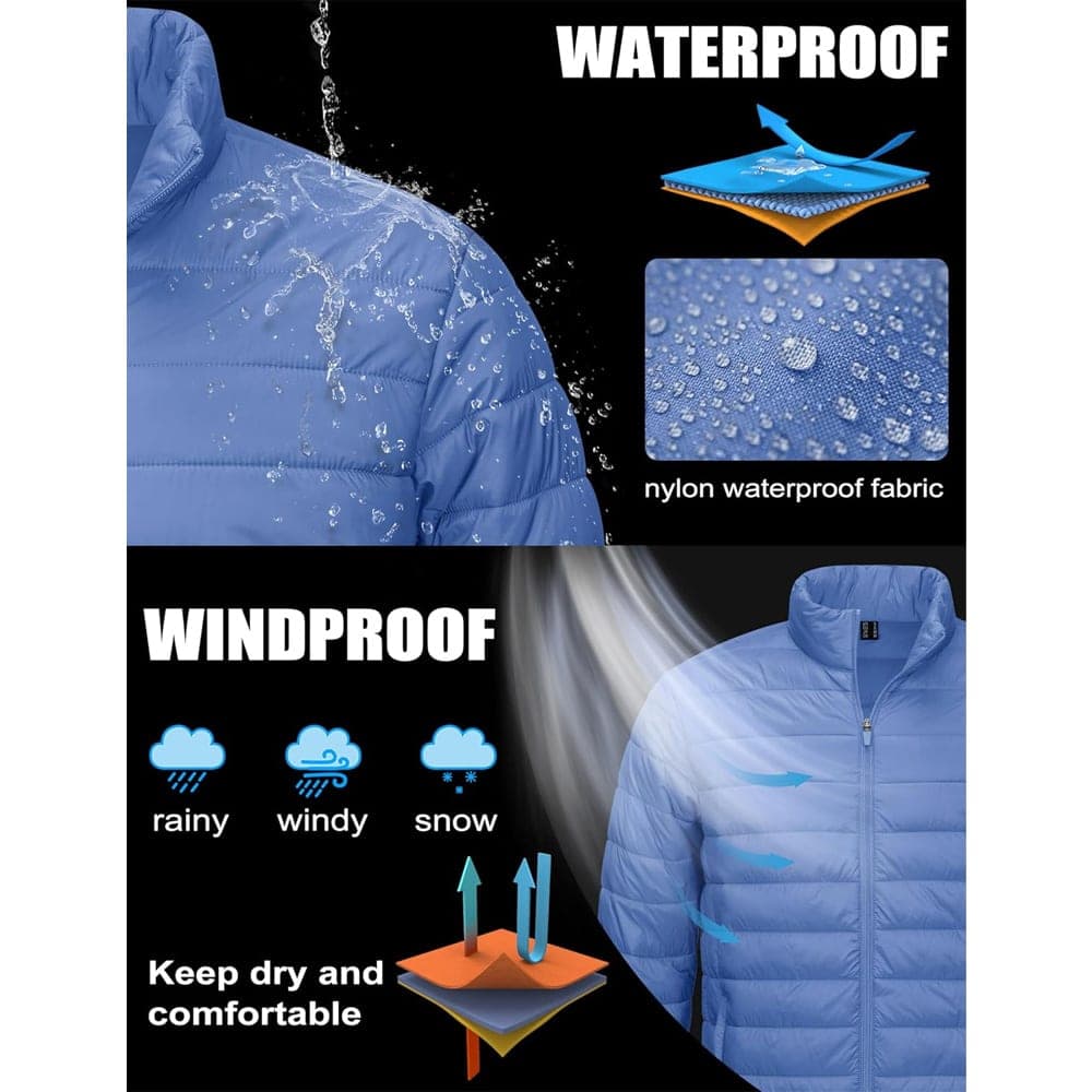 Structured Puffer Jacket view 5