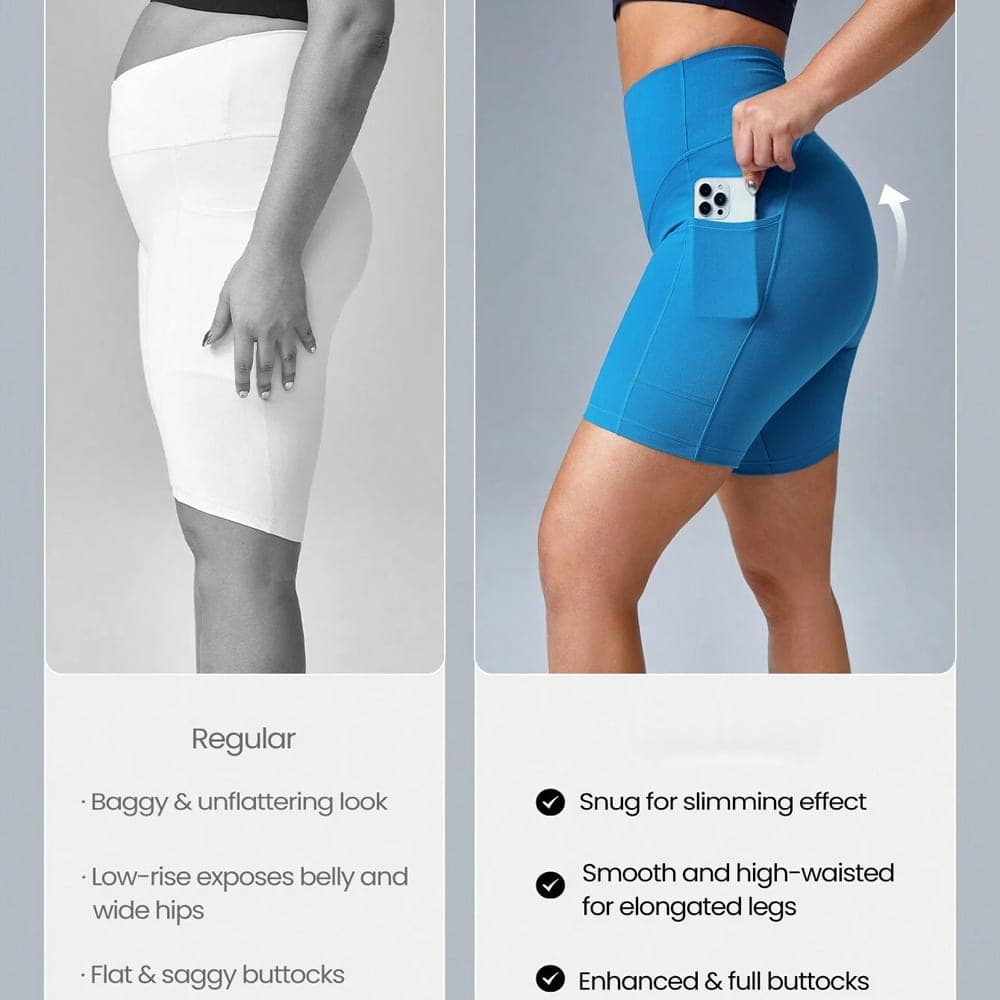 Premium Yoga Shorts view 4